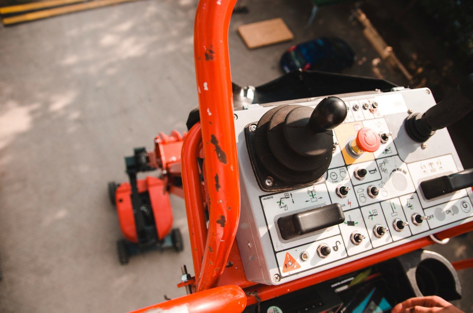 gray and black controller